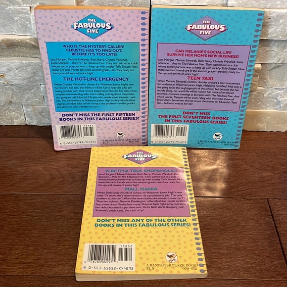 The Fabulous Five books - Picture 6 of 7